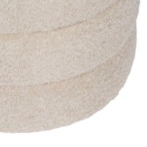 Pouffe Beige 42 x 42 x 46 cm