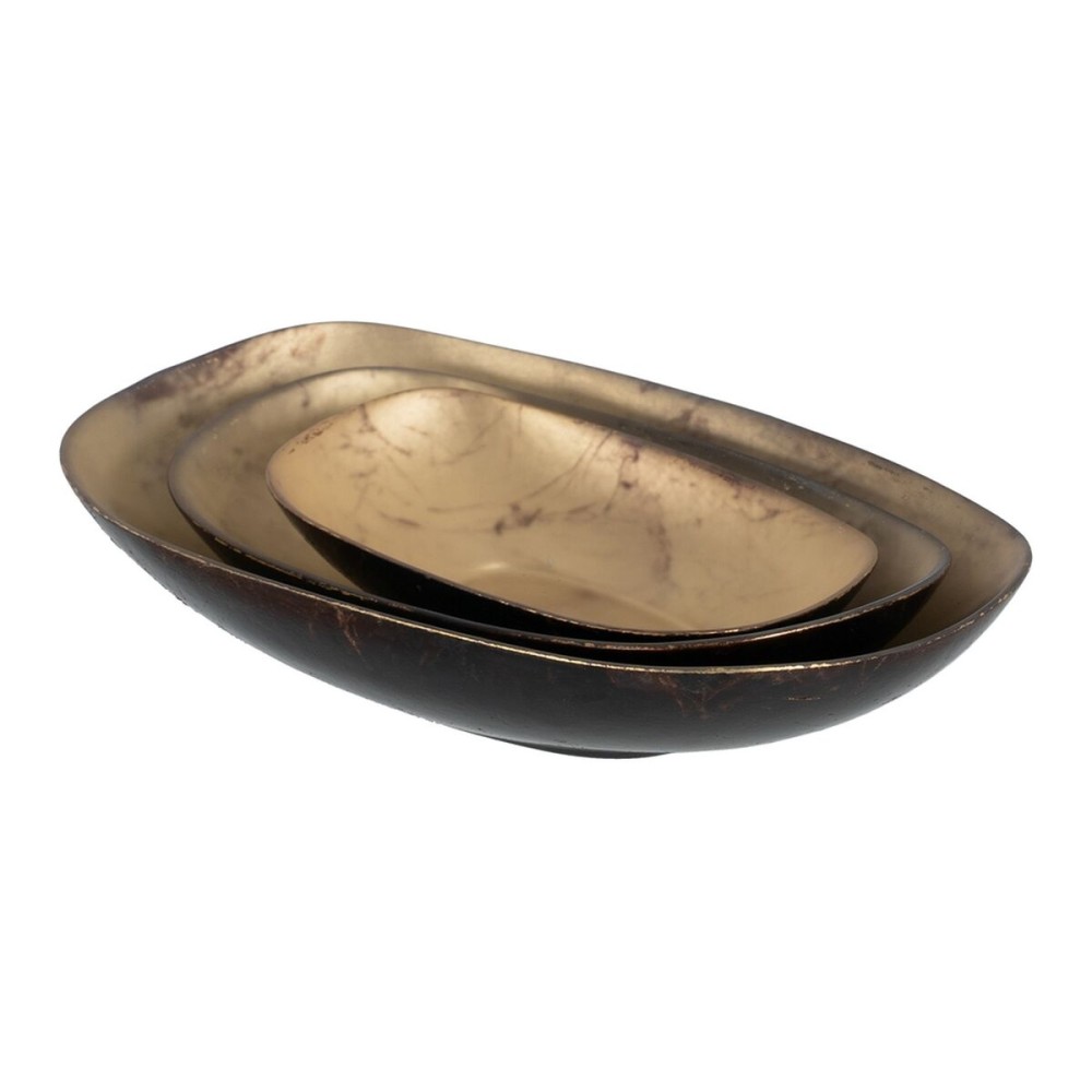 Bowl Brown Black Crystal 10 x 15,5 x 4 cm