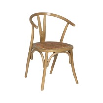 Dining Chair Brown 55 X 50 X 81 CM