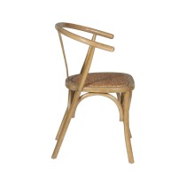 Dining Chair Brown 55 X 50 X 81 CM