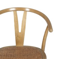 Dining Chair Brown 55 X 50 X 81 CM