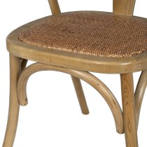 Dining Chair Brown 55 X 50 X 81 CM