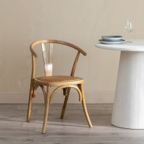 Dining Chair Brown 55 X 50 X 81 CM