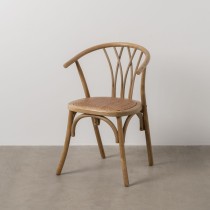 Dining Chair Brown 55 X 50 X 81 CM