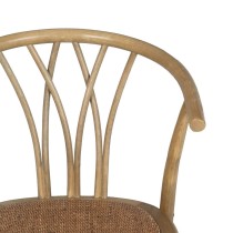 Dining Chair Brown 55 X 50 X 81 CM