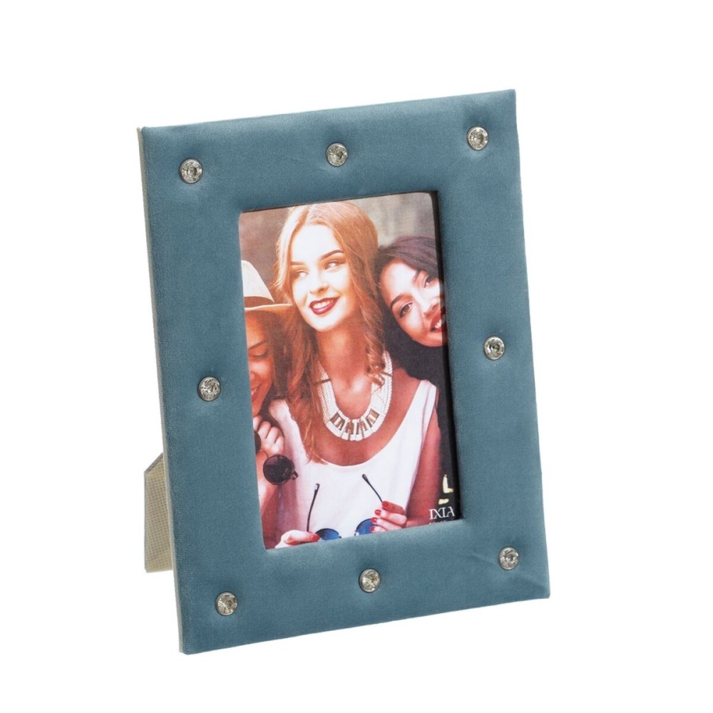 Photo frame Light Blue Cardboard 10 x 15 cm 16,4 X 1 X 21,4 CM