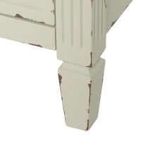 Chest of drawers Beige Natural Fir wood MDF Wood 90 X 42 X 85 CM