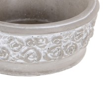 Cache-pot Gris Ciment 17 x 17 x 7 cm