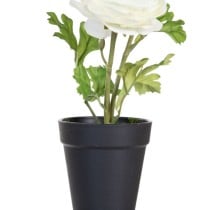 Decorative Plant Polyester Polyethylene Iron Flower 9,5 x 9,5 x 29 cm