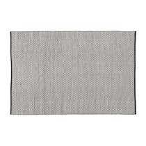 Tapis Blanc Noir 200 x 300 x 1 cm