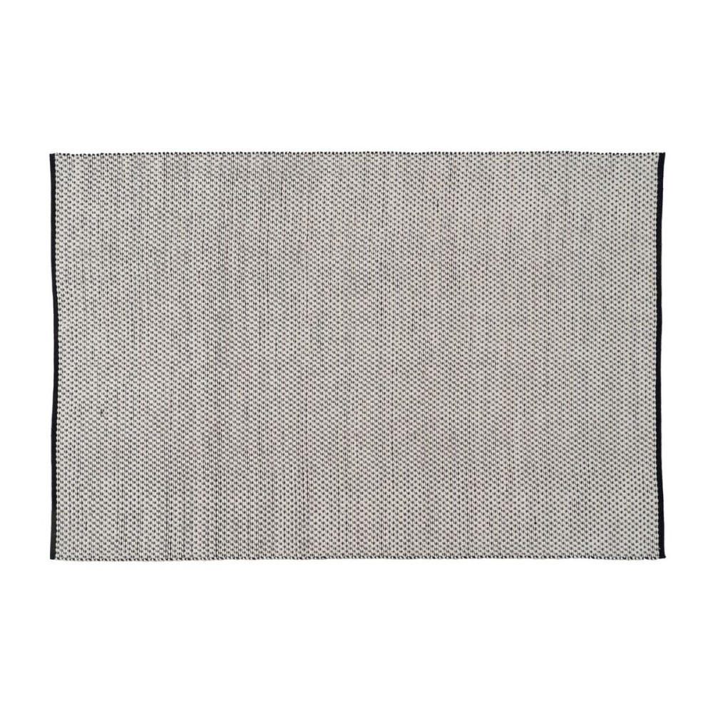 Carpet White Black 200 x 300 x 1 cm