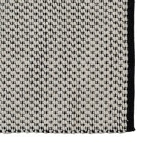 Tapis Blanc Noir 200 x 300 x 1 cm