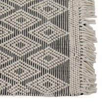 Tapis Blanc Noir 160 x 230 x 1 cm