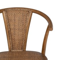 Dining Chair Brown 55 X 50 X 81 CM