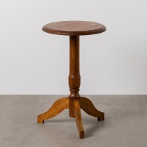 Small Side Table Natural 41 x 41 x 69 cm