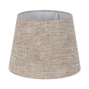 Lamp Shade Brown Polyester 40 x 40 x 30 cm