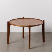 Centre Table Brown Mango wood 81 x 81 x 46 cm