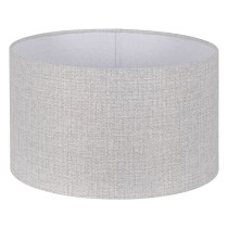 Lamp Shade Grey Polyester 50 x 50 x 30 cm