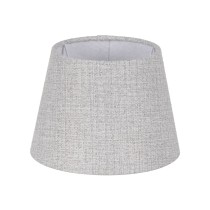 Écran de lampe Gris Polyester 25 x 25 x 18 cm