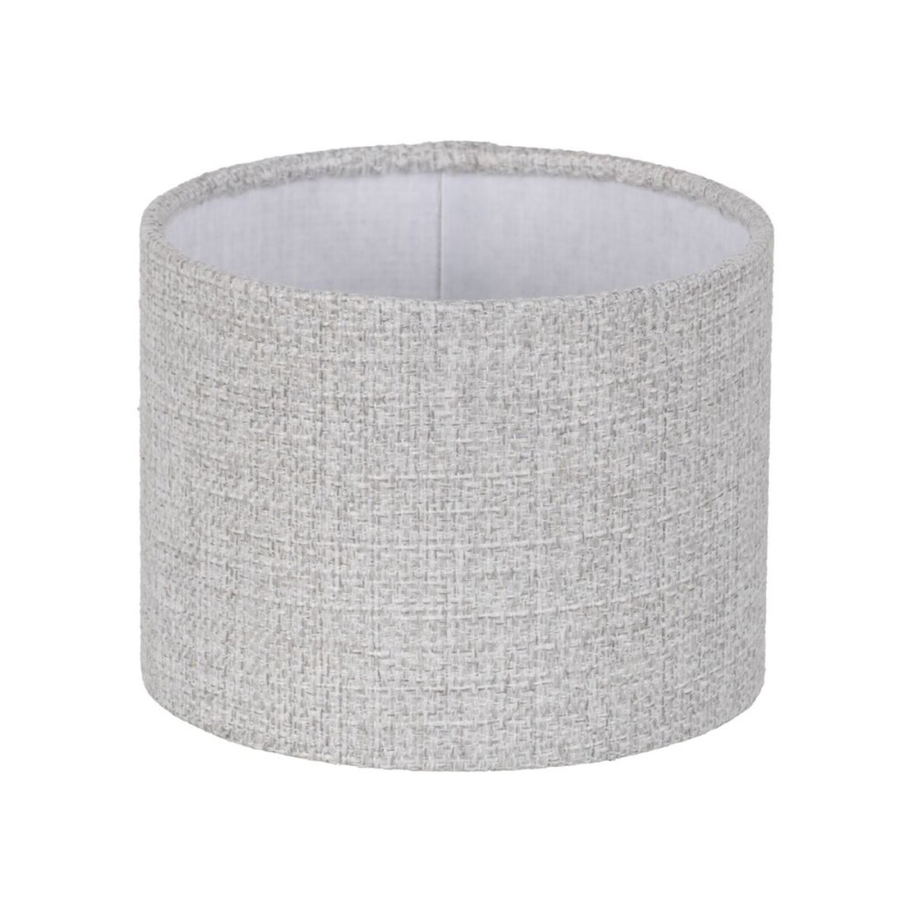 Lamp Shade Grey Polyester 20 x 20 x 15 cm