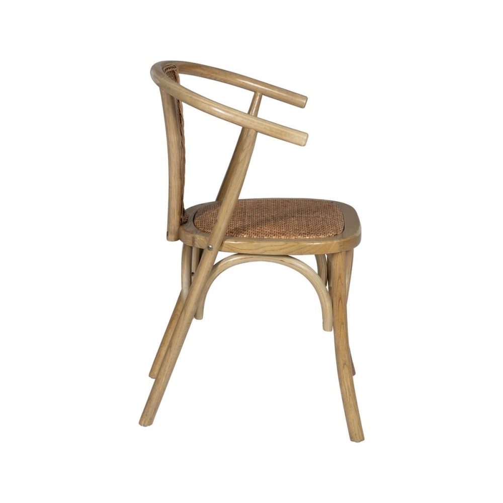 Dining Chair Brown 55 X 50 X 81 CM