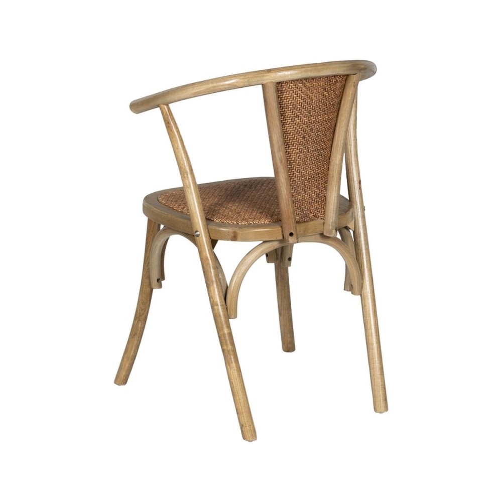 Dining Chair Brown 55 X 50 X 81 CM