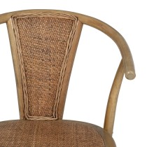 Dining Chair Brown 55 X 50 X 81 CM