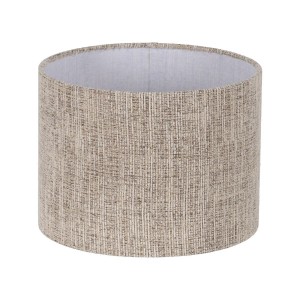 Lamp Shade Brown Polyester 30 x 30 x 22 cm