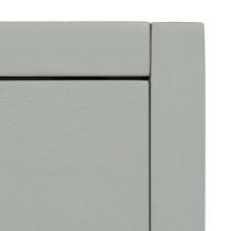 Nightstand Grey Pine MDF Wood 40,5 X 38 X 56 CM