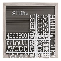 Cadre Gris PVC 30 x 2,5 x 30 cm