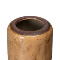 Planter Brown Ceramic 11,5 x 11,5 x 11,5 cm