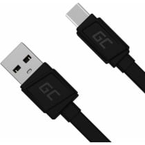 USB Cable Green Cell KABGC03 Black 25 cm