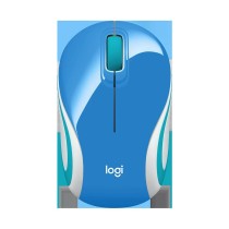 Optical Wireless Mouse Logitech LGT-M187BU Blue 1000 dpi