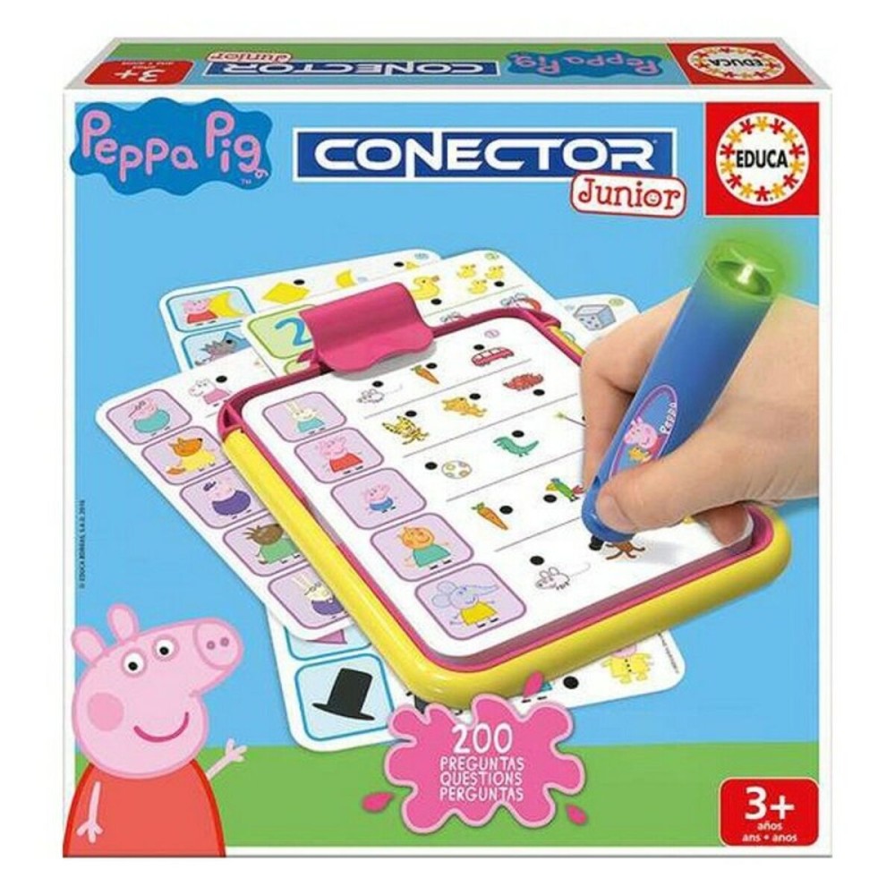 Jouet Educatif Conector Junior Peppa Pig Educa 16230 Multicouleur (1 Pièce)