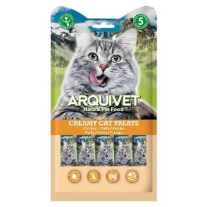 Collation pour Chat Arquivet crem Poulet 70 g