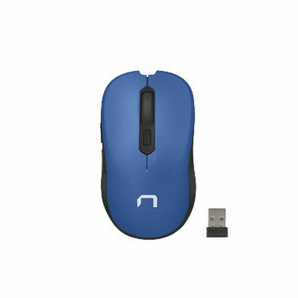 Souris sans-fil Natec NMY-1651 Bleu Blanc 1600 dpi