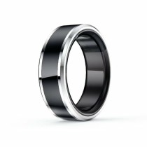 Smart ring Cool Ring Health + Base Powerbank Black 20 mm