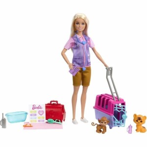 Doll Barbie SAUVETEUSE D'ANIMAUX