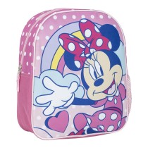 Cartable Minnie Mouse Rose 25 x 30 x 9 cm