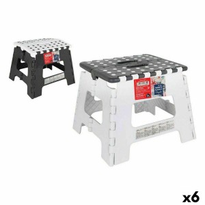 Folding Stool Confortime Plastic 25 cm (6 Units)