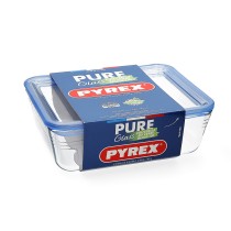 Boîte à lunch hermétique Pyrex Pure Glass Transparent verre (800 ml) (6 Unités)