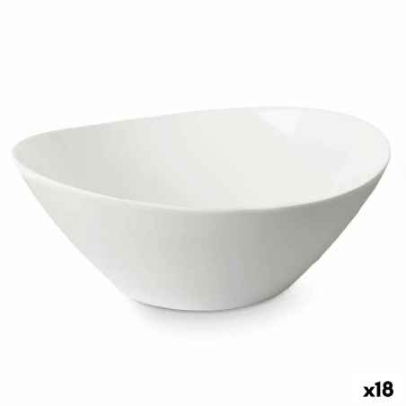 Bol Blanc verre 25 x 10 x 23 cm (18 Unités)