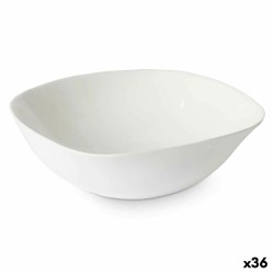 Schüssel Vivalto LFW-75 Weiß Opalglas karriert 17,5 x 6 x 17,5 cm (36 Stück)