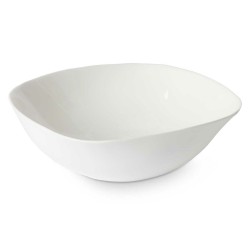 Bowl Vivalto LFW-75 White Opaline glass Squared 17,5 x 6 x 17,5 cm (36 Units)