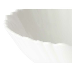 Bowl Vivalto LSLW-60 White Opaline glass 15,5 x 5 x 15,5 cm (36 Units)