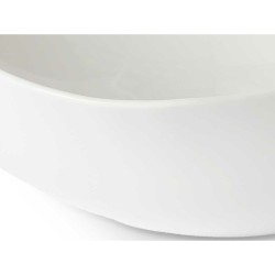 Bowl Vivalto LFW-75 White Opaline glass Squared 17,5 x 6 x 17,5 cm (36 Units)