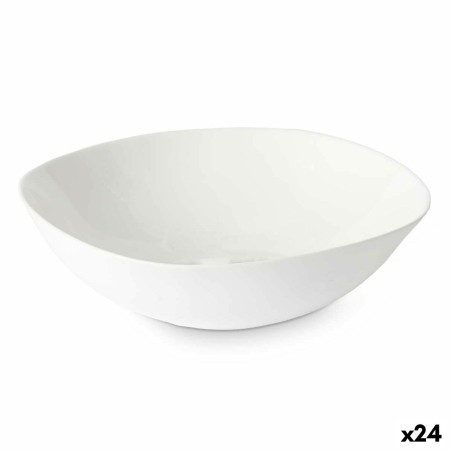 Bol Blanc 21,5 x 7 x 21,5 cm (24 Unités) Carré