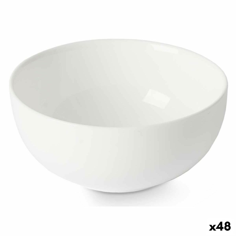 Schüssel Vivalto LZKW-50 Weiß Opalglas 13 x 6 x 13 cm (48 Stück)