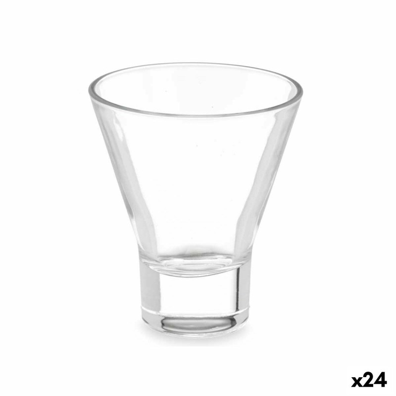 Verre Transparent verre 230 ml (24 Unités)