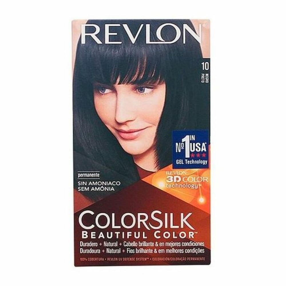 Amoniakfreie Färbung Colorsilk Revlon Colorsilk (1 Stück)